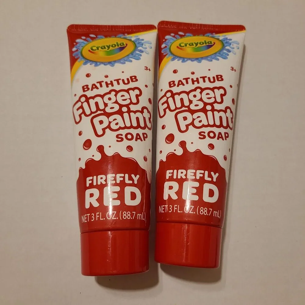 CRAYOLA FINGER PAINT SOAP - RED